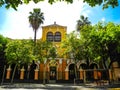 Sevilla, Spain - 27 April 2015. Escuela del Magisterio y Practica aneja