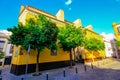 Sevilla, Spain. Beautiful view of a tipical andalucian construction