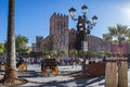 Plaza del Triunfo and Real Alcazar of Seville