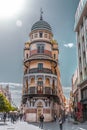 La Adriatica Building on Avenida de la Constitucion, Sevilla