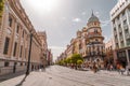 La Adriatica Building on Avenida de la Constitucion, Sevilla