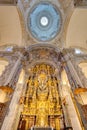 Interior of the Iglesia del Salvador Church in Sevilla