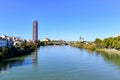 Sevilla Tower - Sevilla, Spain Royalty Free Stock Photo