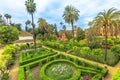 Royal Alcazars gardens Seville