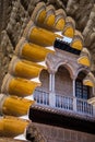 Seville, Andalusia, Spain - detail of the Royal Alcazar in Seville