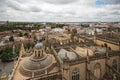 Seville cathedral and the city