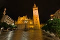 Seville Cathedral with Giralda Bell Tower, a former Moorish mosque