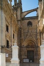 Seville Cathedral, Spain. The gothic architectura Royalty Free Stock Photo