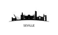 Seville city skyline.