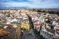 Seville city view Royalty Free Stock Photo