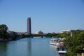 Seville city view Royalty Free Stock Photo