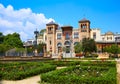 Seville maria luisa park gardens spain Royalty Free Stock Photo