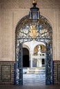 Seville, Patio Principal of La Casa De Pilatos. The building is a precious palace in mudejar spanish style. Spain