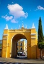 Seville Puerta de la Macarena Arch door Spain