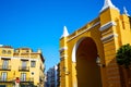 Seville Puerta de la Macarena Arch door Spain