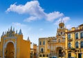 Seville Puerta de la Macarena and Basilica Royalty Free Stock Photo