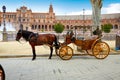 Seville Sevilla Plaza de Espana Andalusia Spain