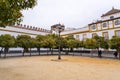 The Garden of Oranges, El Patio de Los Naranjos, the courtyard of the Great Mosque of Seville, Spain