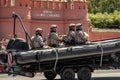 Special Naval Warfare Force. Marine Infantry Units during display of Spanish Armed Forces Day