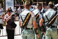 Spanish legion soldiers unit of the Spanish Army and Spain`s Rapid Reaction Force.