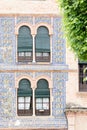 Traditional multi-storey residential buildings in Seville