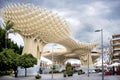 SEVILLE - SPAIN: Metropol Parasol in Plaza Encarnacion, Andalusia province.