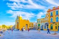 Macarena Square in Seville, Spain