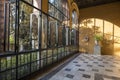 Interior shot of the Royal Alcazar in Seville Spain