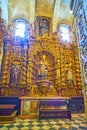 Capilla de San Leandro chapel of Seville Cathedral, on Sept 29 in Seville, Spain
