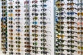 Seville, Spain - September 18, 2020: Ray-Ban sunglasses display for sale in inside of Lagoh Sevilla shopping mall in Seville Royalty Free Stock Photo