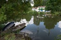 Sevre Niortaise, Marais Poitevin, Green Venice, Coulon Royalty Free Stock Photo