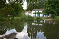 Sevre Niortaise, Marais Poitevin, Green Venice, Coulon Royalty Free Stock Photo