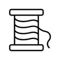 Sew fill inside vector icon which can easily modify or edit
