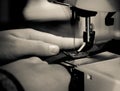 Sew machine Royalty Free Stock Photo
