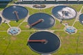 sewage plant Royalty Free Stock Photo