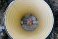 Sewage shaft Royalty Free Stock Photo