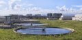 Sewage Treatment Plant Royalty Free Stock Photo