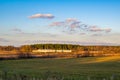 sewage treatment plant in an ecological place