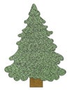 Sewed Christmas tree