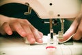 Sewing Royalty Free Stock Photo