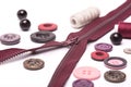 Sewing accessories Royalty Free Stock Photo