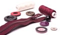 Sewing accessories Royalty Free Stock Photo