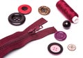 The sewing accessories Royalty Free Stock Photo