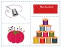 Sewing Accessories, Pantone Colors