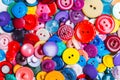 Sewing buttons background Royalty Free Stock Photo