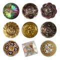 Sewing buttons collection