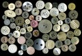 SEWING BUTTONS isolated