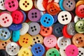 Sewing buttons Royalty Free Stock Photo