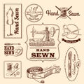 Sewing Emblems Set