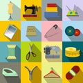 Sewing flat icon